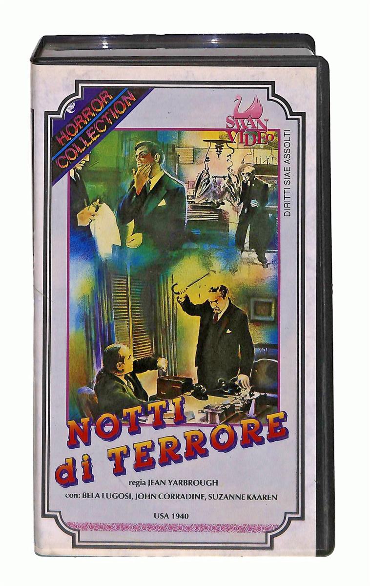 EBOND Notti Di Terrore Horror Collection Swan Video VHS VH002678