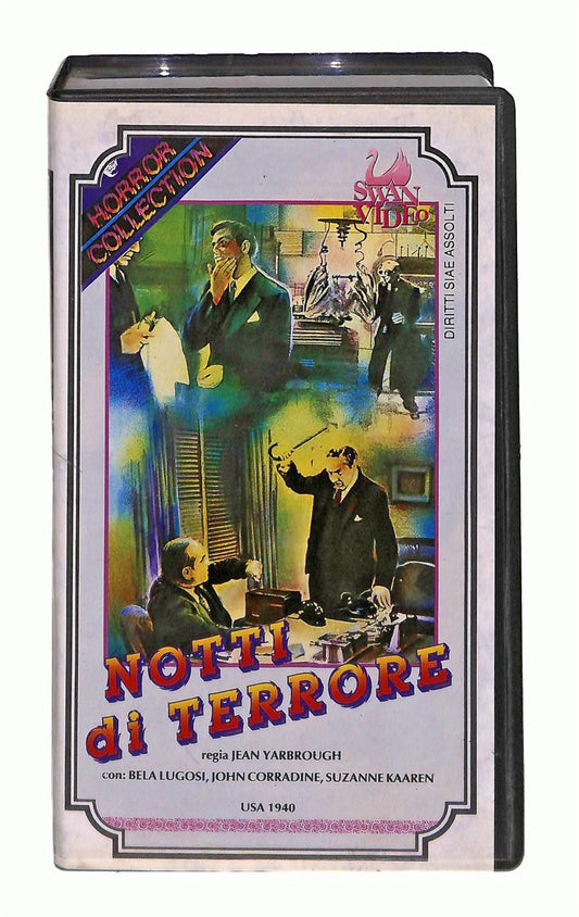 EBOND Notti Di Terrore Horror Collection Swan Video VHS VH002678