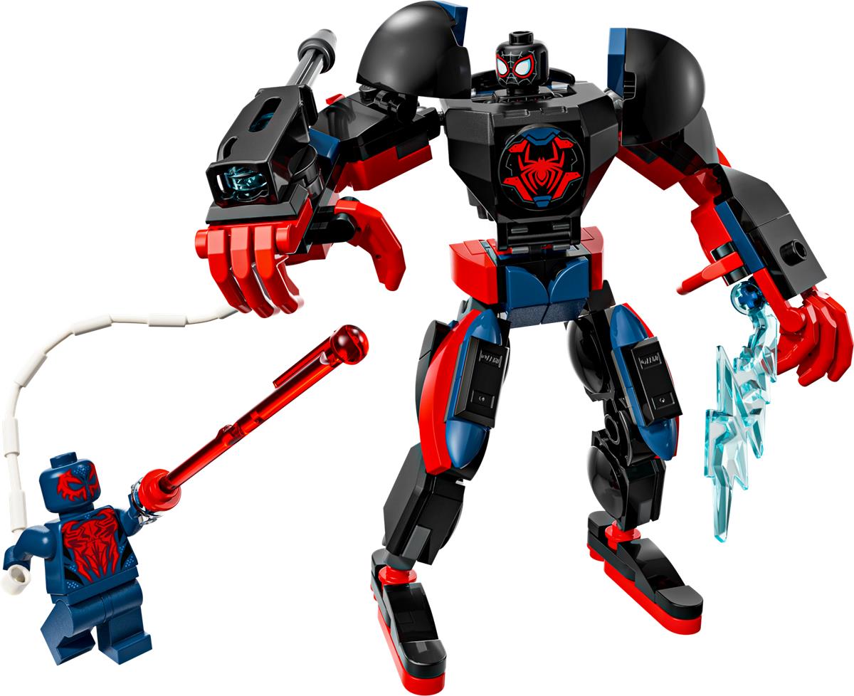 LEGO 76337 Mech di Miles Morales vs. Spider-Man 2099