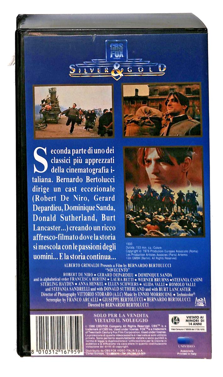 EBOND Novecento Atto Secondo Fox VHS VH004051