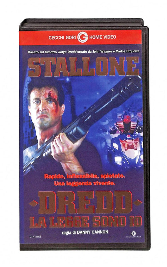 EBOND Dredd La Legge Sono Io Cecchi Gori Home Video VHS VH004407