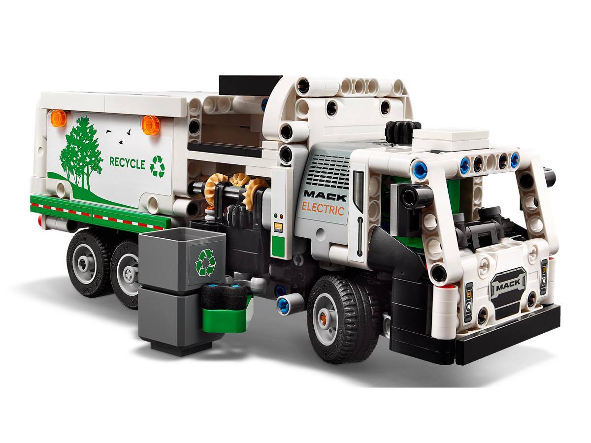 LEGO 42167 Camion della spazzatura Mack® LR Electric