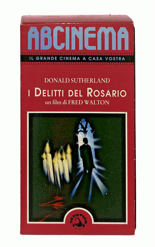 EBOND I Delitti Del Rosario Donald Sutherland Abcinema Skorpion VHS VH002228