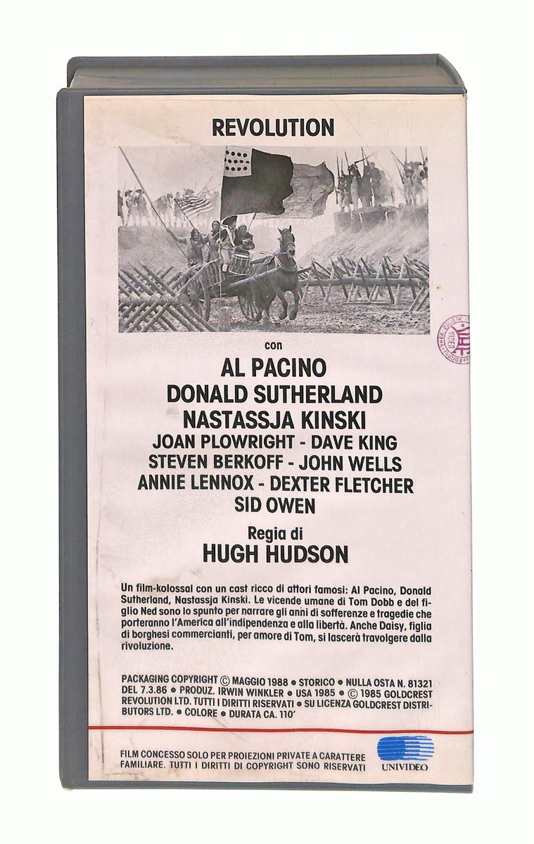 EBOND Revolution Ciak Cine VHS VH003670