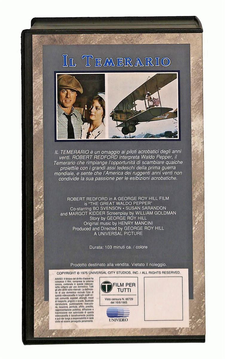 EBOND Il Temerario Universal Cic VHS VH005023
