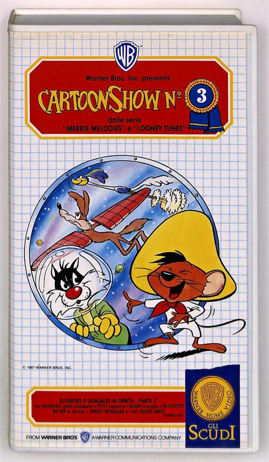 EBOND Cartoonshow N 3 Silvestro e Gonzales In Orbita Parte 1 VHS VH004717