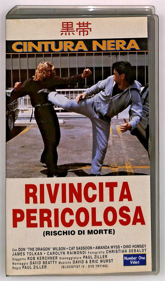 EBOND Rivincita Pericolosa Rischio Di Morte Number One Video VHS VH005118