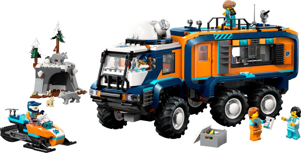 LEGO 60471 Grande camion artico con laboratorio
