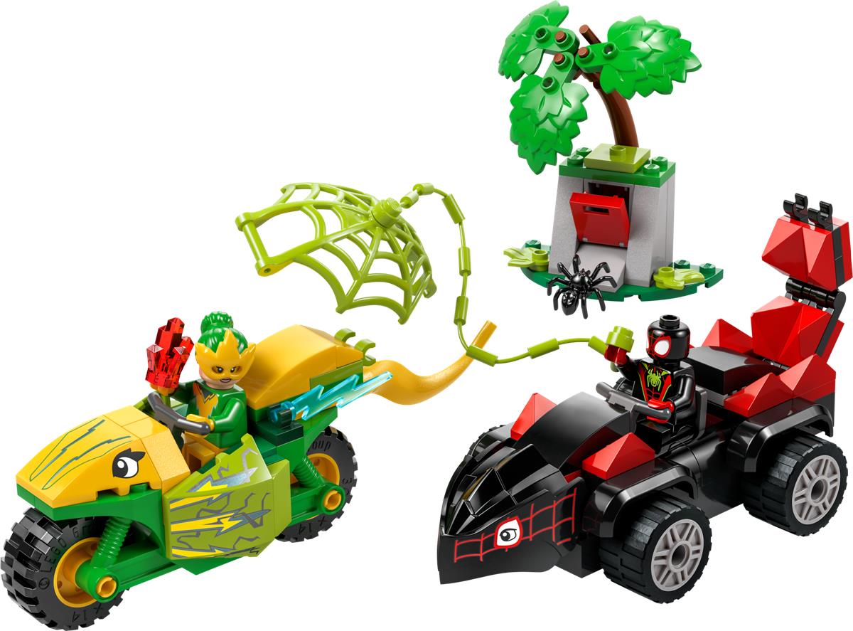LEGO 11198 Inseguimento sui dino-veicoli di Spin ed Electro