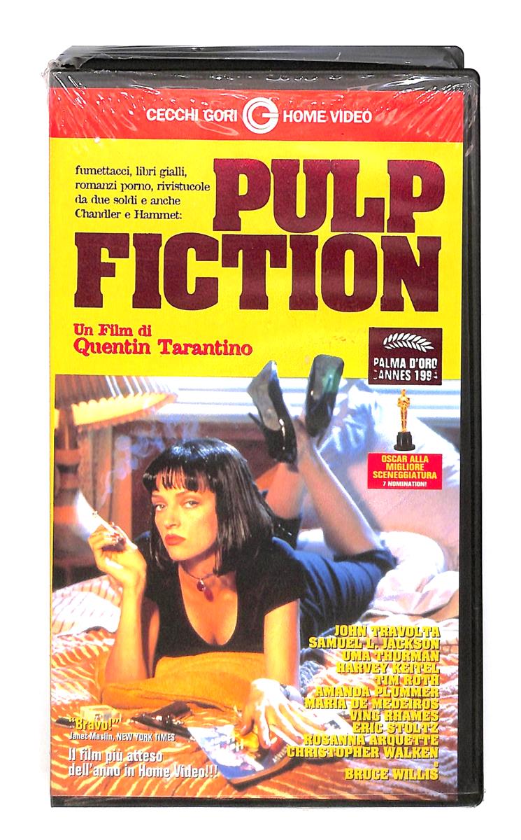 EBOND Pulp Fiction Cecchi Gori Home Video VHS VH004865