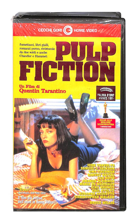 EBOND Pulp Fiction Cecchi Gori Home Video VHS VH004865