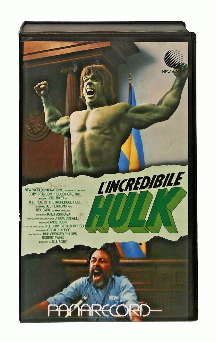 EBOND L Incredibile Hulk Panarecord VHS VH002722