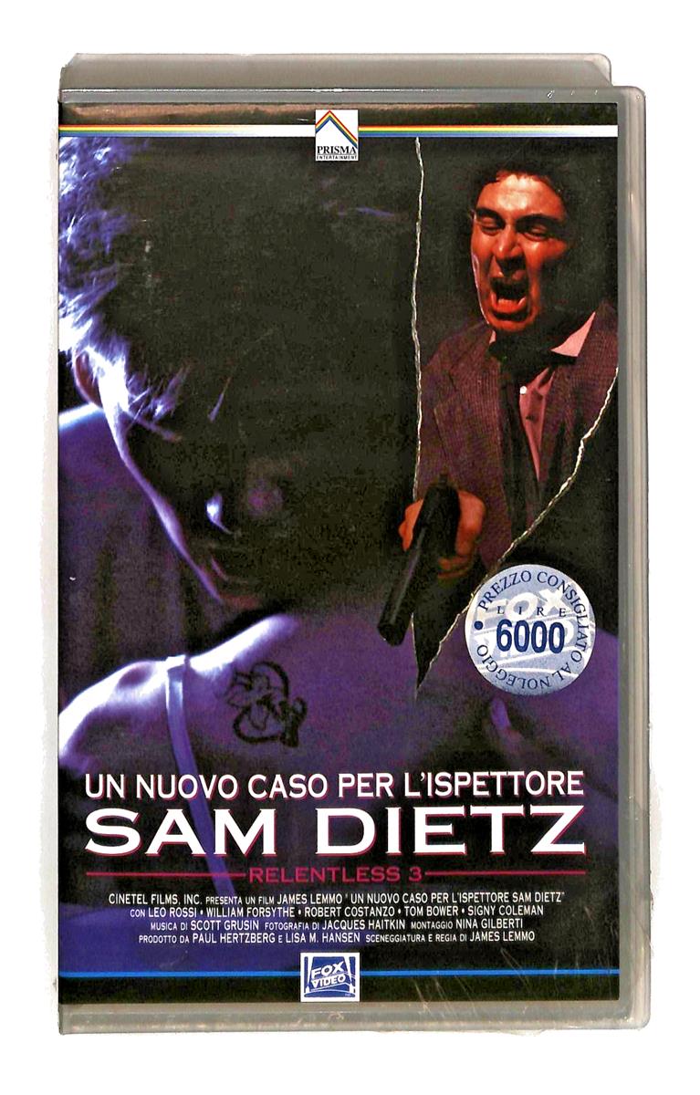 EBOND Un Nuovo Caso Per l Ispettore Sam Dietz Prisma Fox VHS VH004503