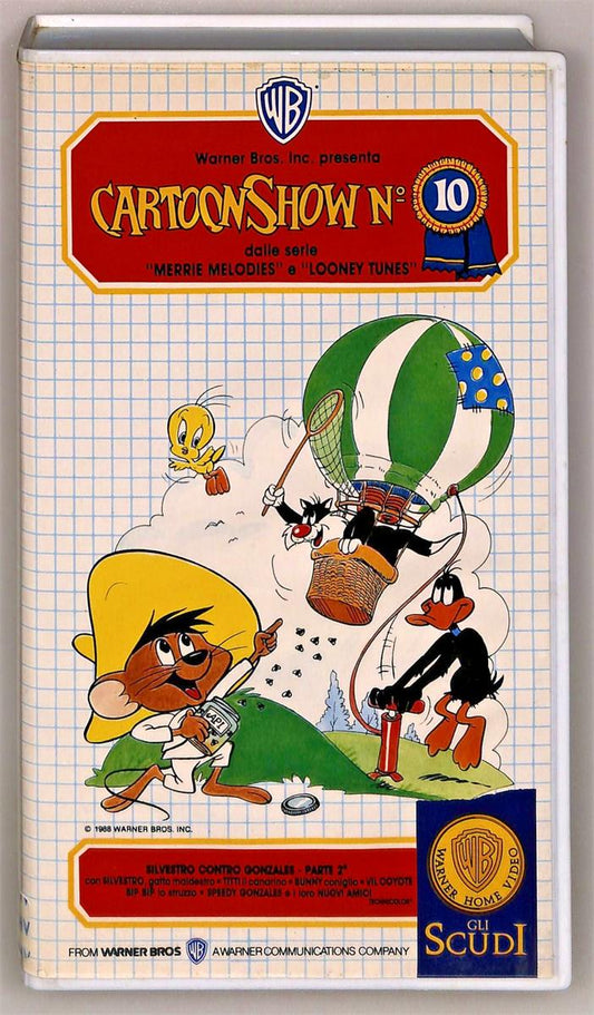 EBOND Cartoonshow N 10 Silvestro Contro Gonzales Parte 2 VHS VH004608