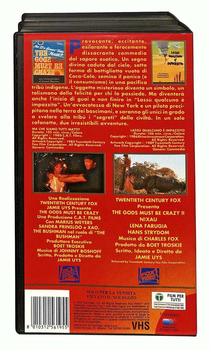 EBOND Ma Che Siamo Tutti Matti Lassu Qualcuno e Impazzito Fox 2 VHS VH004626