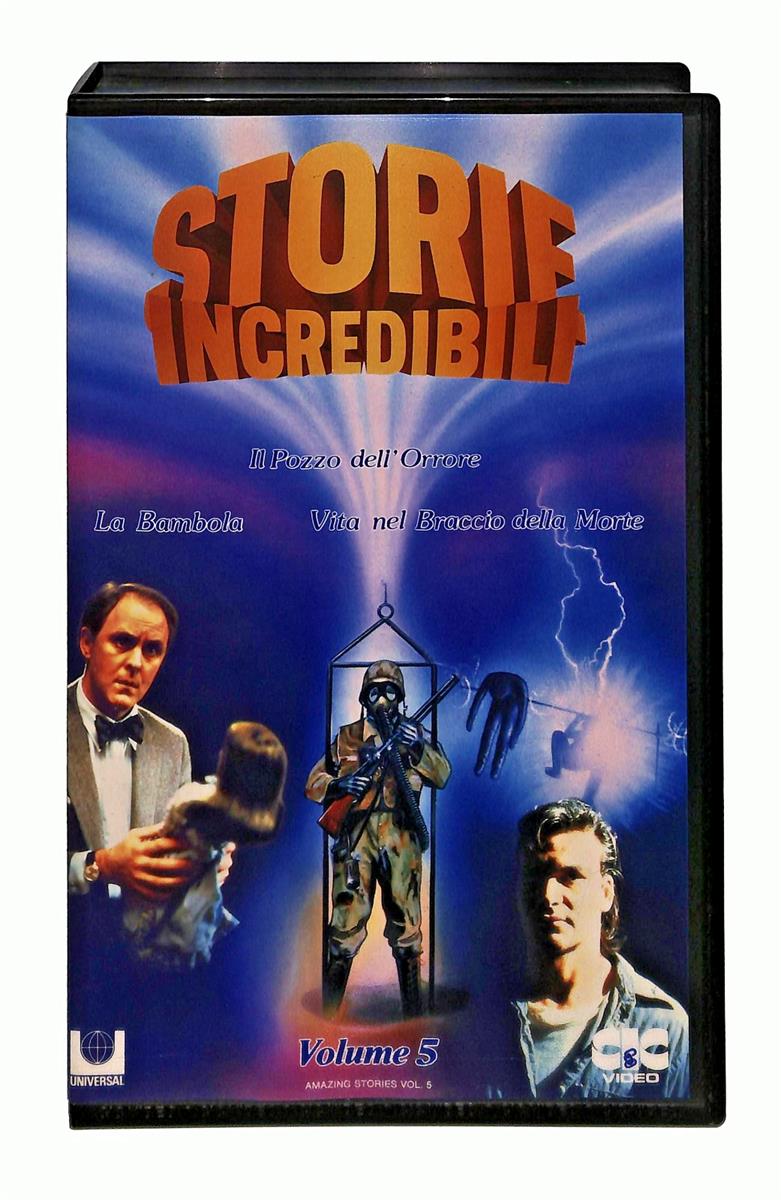 EBOND Storie Incredibili Volume 5 Universal Cic VHS VH004508