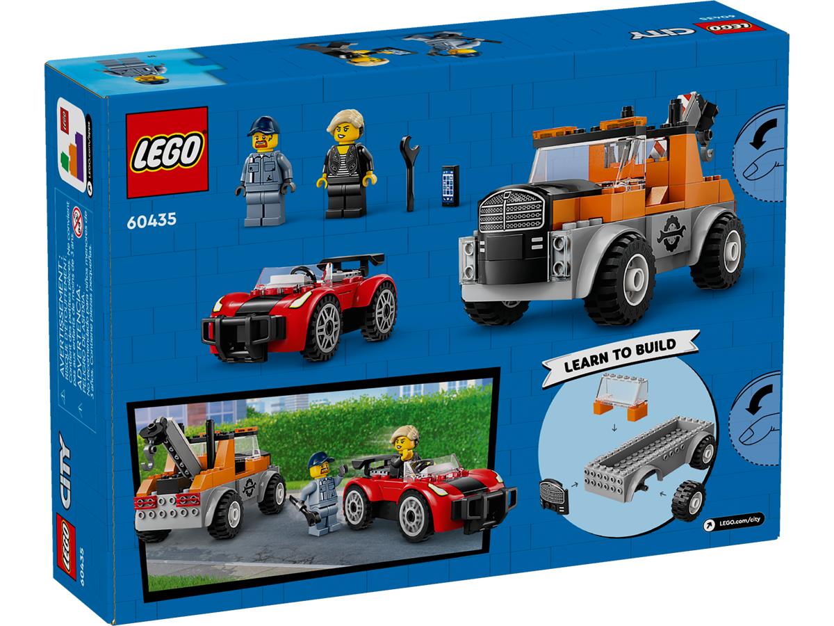 LEGO 60435 Autogru e officina auto sportive