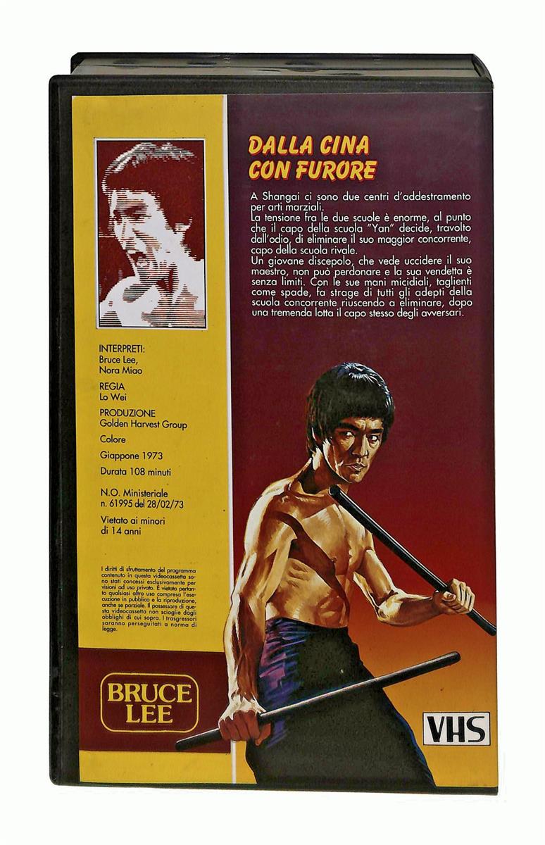 EBOND Dalla Cina Con Furore Bruce Lee VHS VH002303