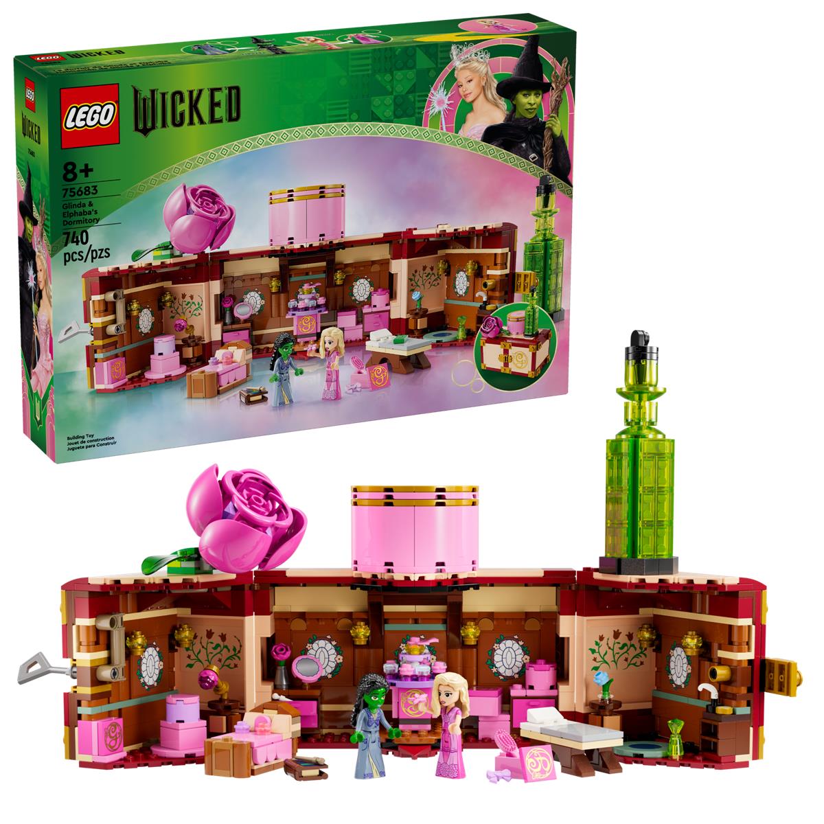 LEGO 75683 Il dormitorio di Glinda ed Elphaba