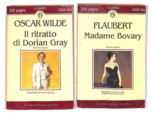 EBOND Lotto Il Ritratto Di Dorian Gray e Madame Bovary Newton Libro LI009408