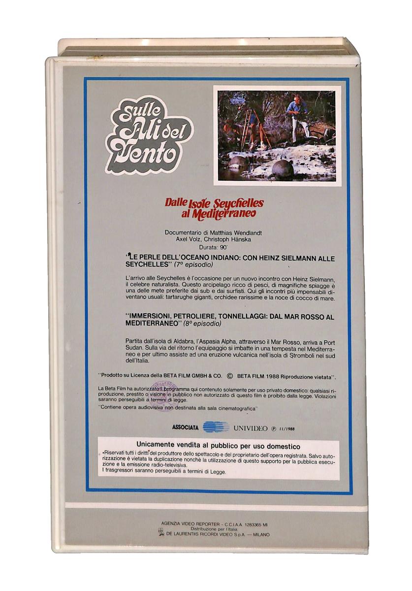 EBOND Dalle Isole Seychelles Al Mediterraneo VHS VH002859