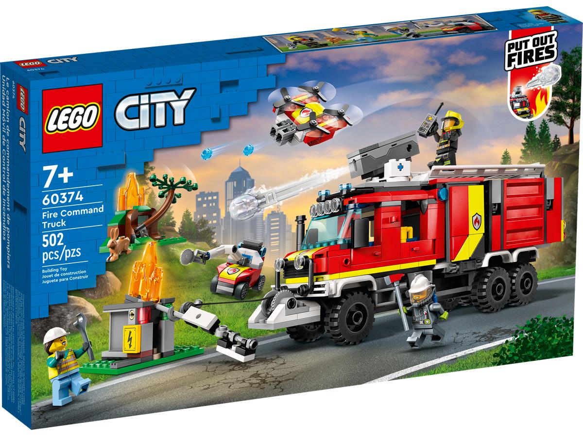 LEGO 60374 Autopompa dei vigili del fuoco
