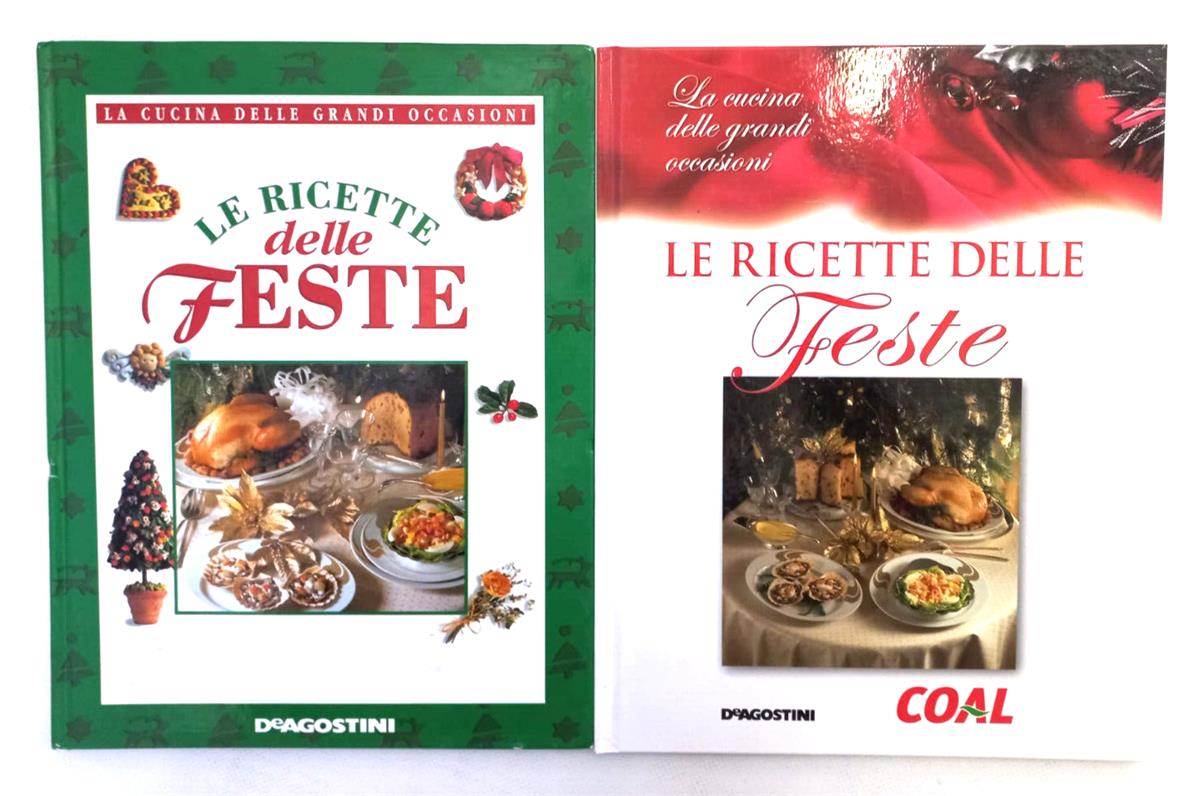 EBOND Le Ricette Delle Feste 2 Libri Libro LI008204