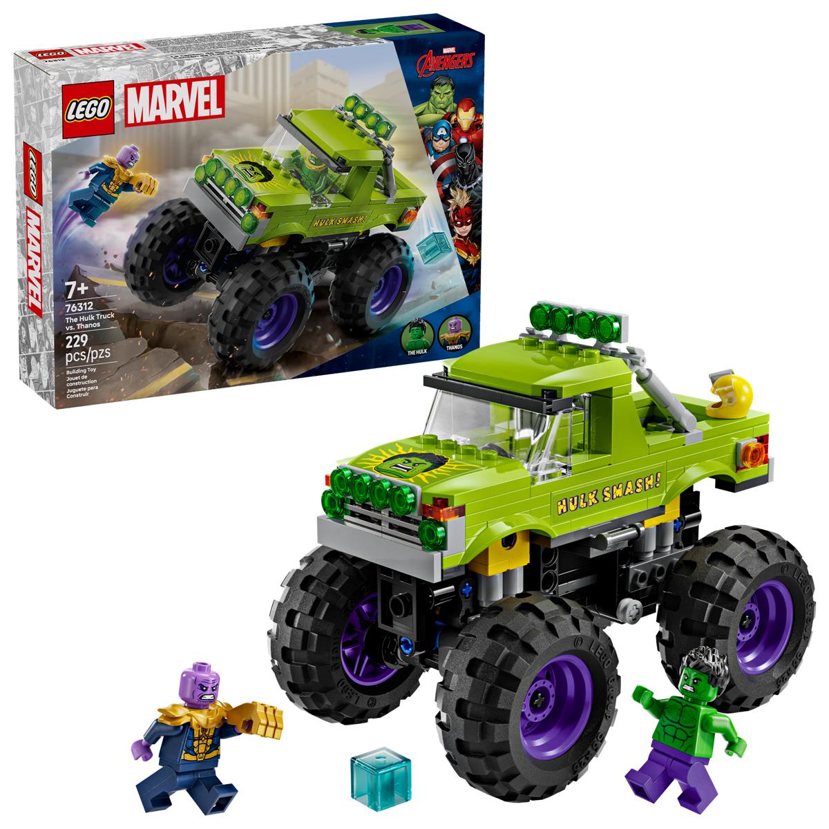 LEGO 76312 Truck di Hulk contro Thanos