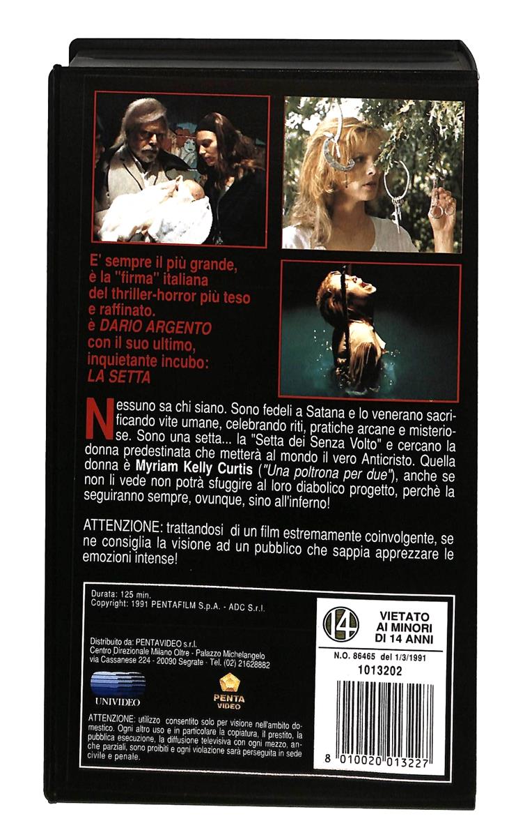 EBOND La Setta Penta VHS VH005254
