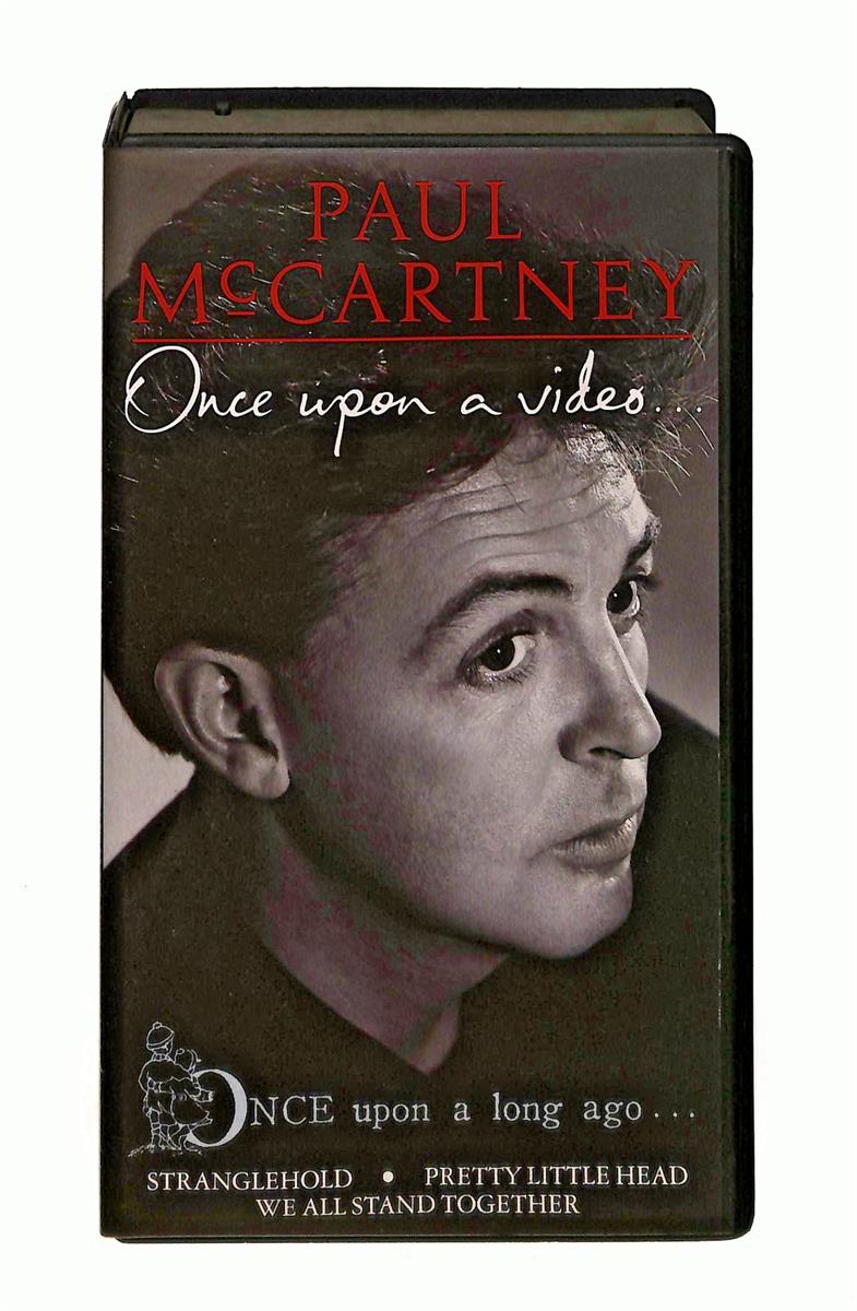 EBOND Paul Mccartney Once Upon a Video No Ita In Lingua Inglese VHS VH003784