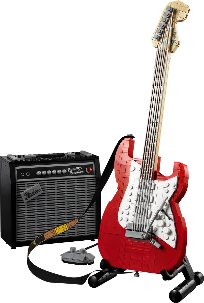 LEGO 21329 IDEAS Chitarra Fender Stratocaster