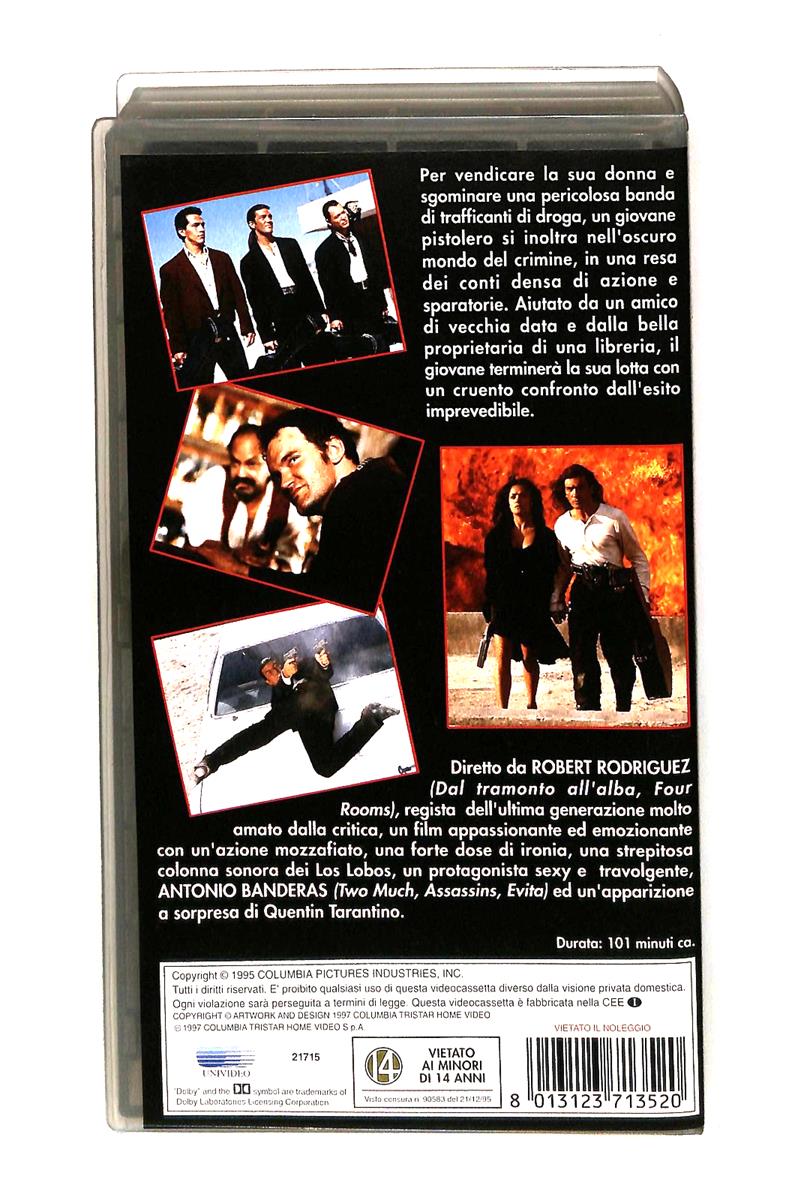 EBOND Desperado Banderas Columbia VHS VH003180