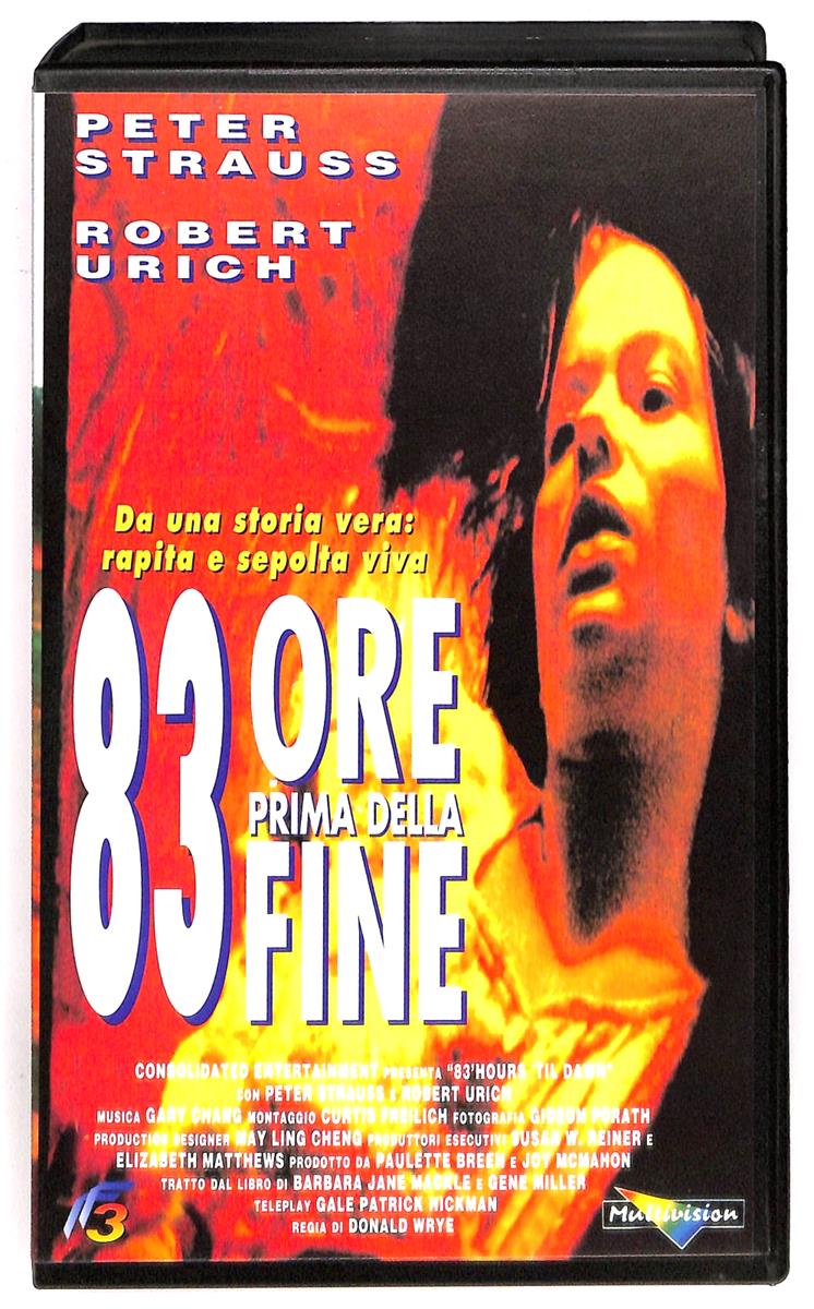 EBOND 83 Ore Prima Della Fine Multivison VHS VH005419