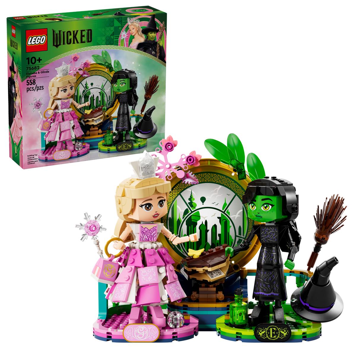 LEGO 75682 PERSONAGGI DI ELPHABA E GLINDA