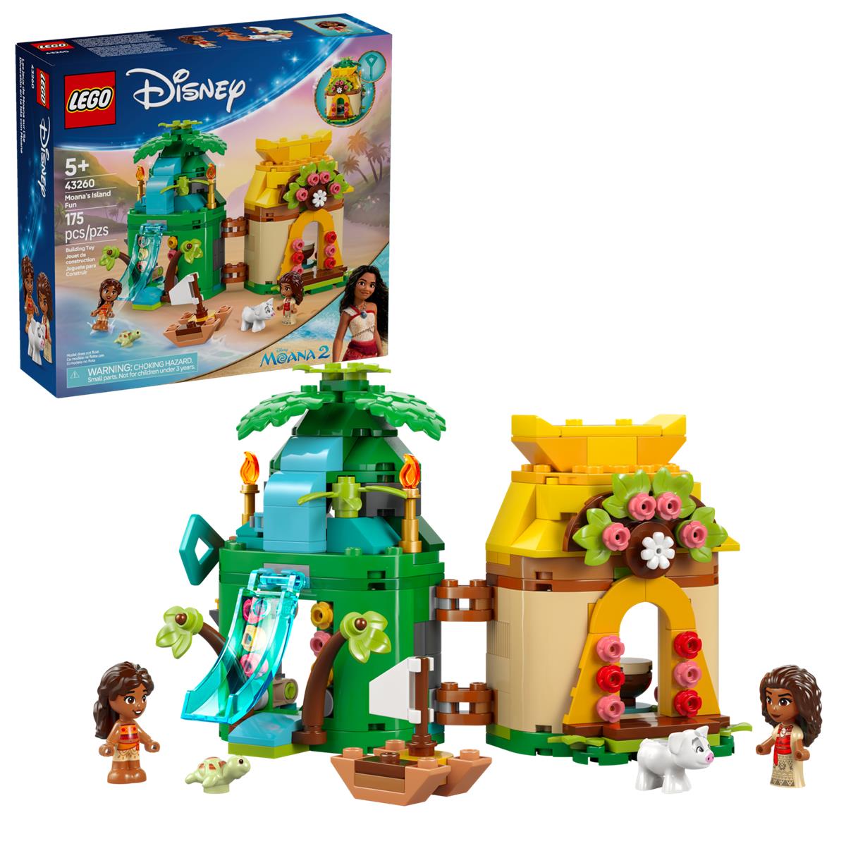 LEGO 43260 Divertimento sull’isola di Vaiana