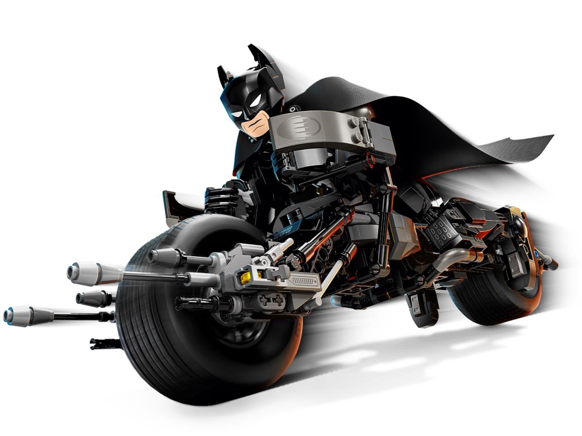 LEGO 76273 Personaggio costruibile di Batman con Bat-Pod