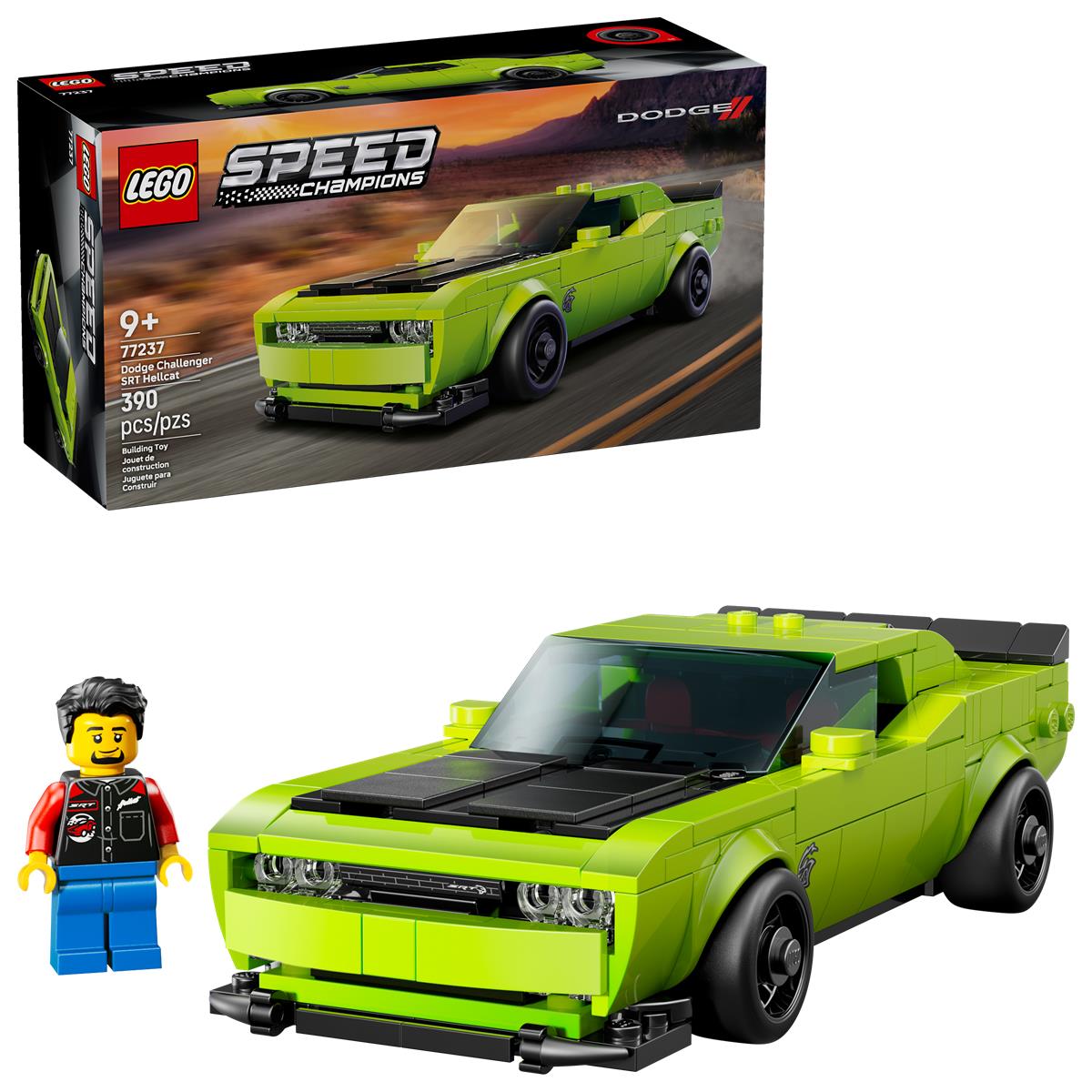 LEGO 77237 Sports Car Dodge Challenger SRT Hellcat