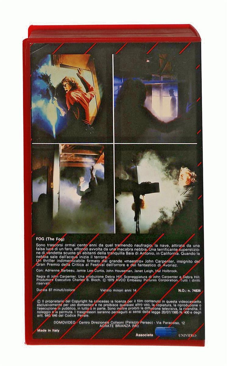 EBOND Fog John Carpenter Domovideo VHS VH003013