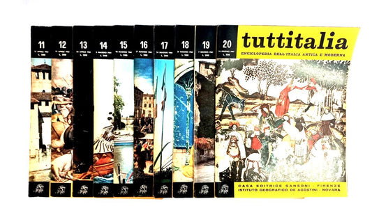 EBOND Tuttitalia Enciclopedia Dell'italia Antica e Moderna 11-20 Libro LI013800