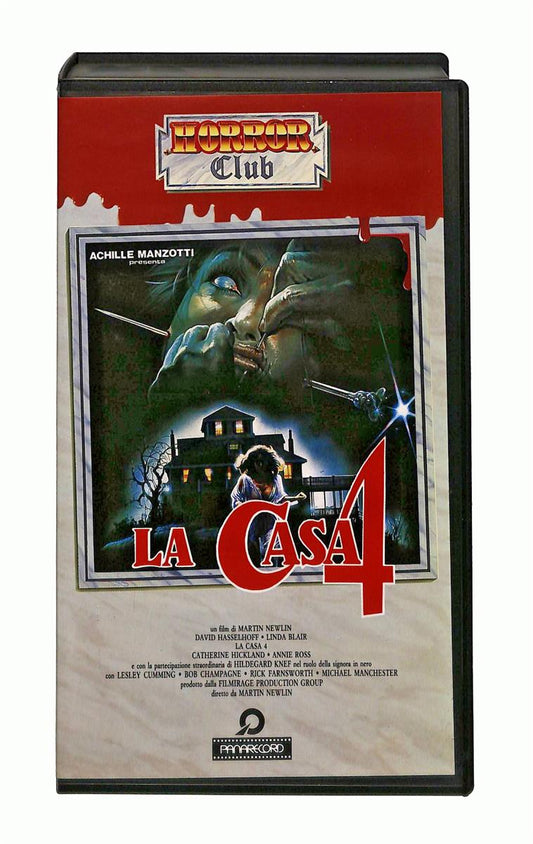 EBOND La Casa 4 Horror Club Panarecord VHS VH002576
