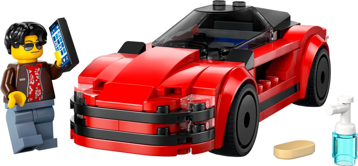 LEGO 60448 Auto sportiva rossa