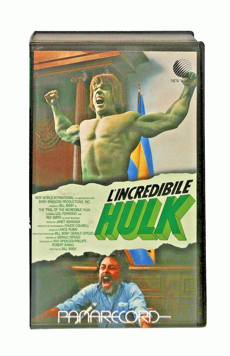 EBOND L Incredibile Hulk Panarecord VHS VH002722