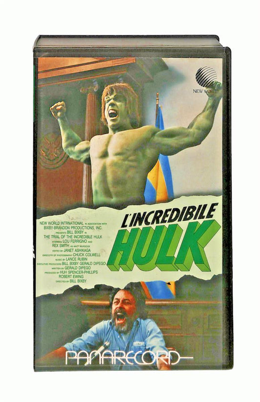 EBOND L Incredibile Hulk Panarecord VHS VH002722