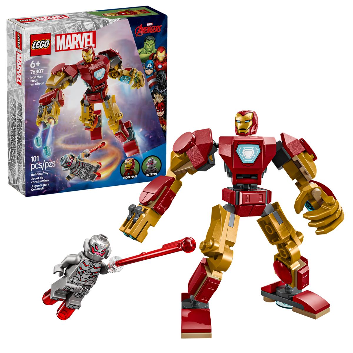 LEGO 76307 Mech di Iron Man contro Ultron