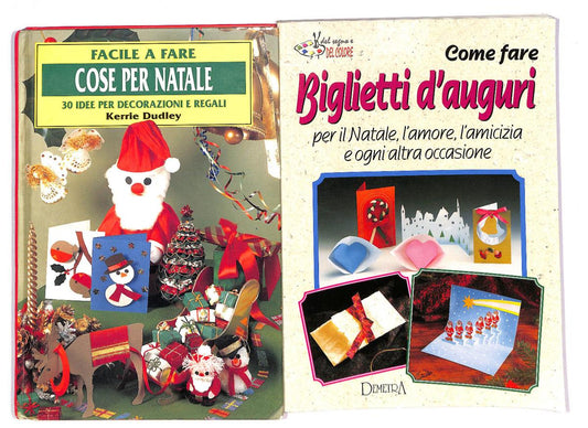 EBOND Lotto Libri Fai Da Te Natalizio Libro LI007101