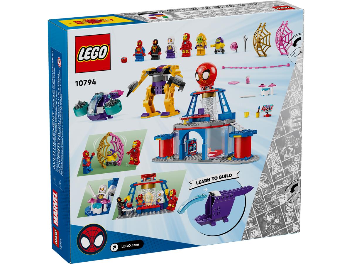 LEGO 10794 Quartier generale di Team Spidey