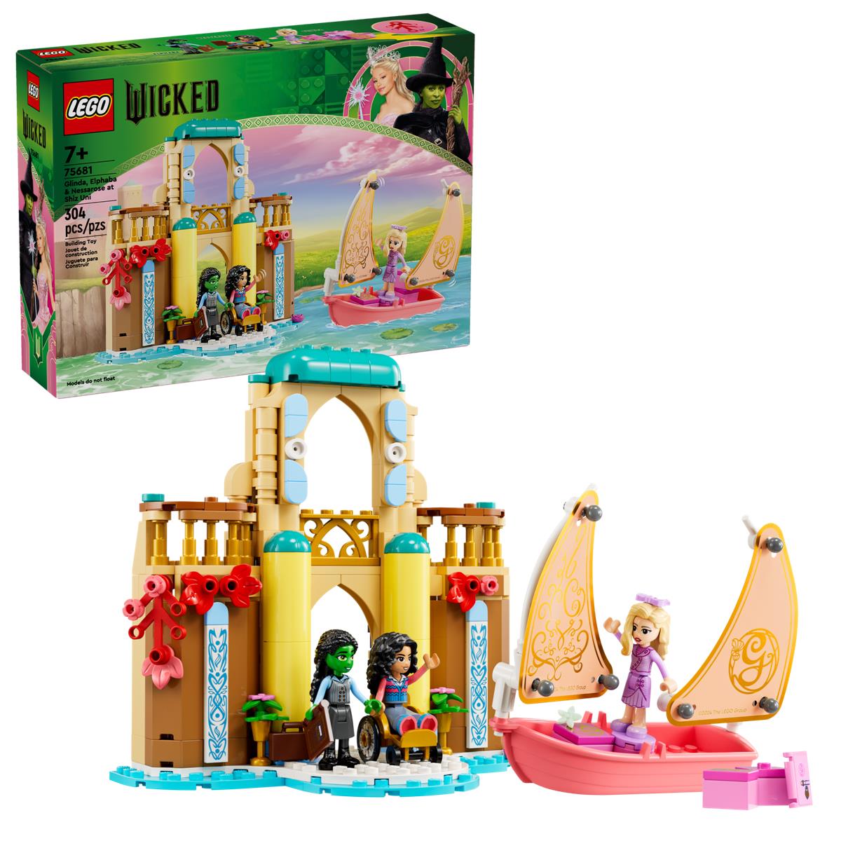 LEGO 75681 Glinda, Elphaba e Nessarose all’Universita di Shiz