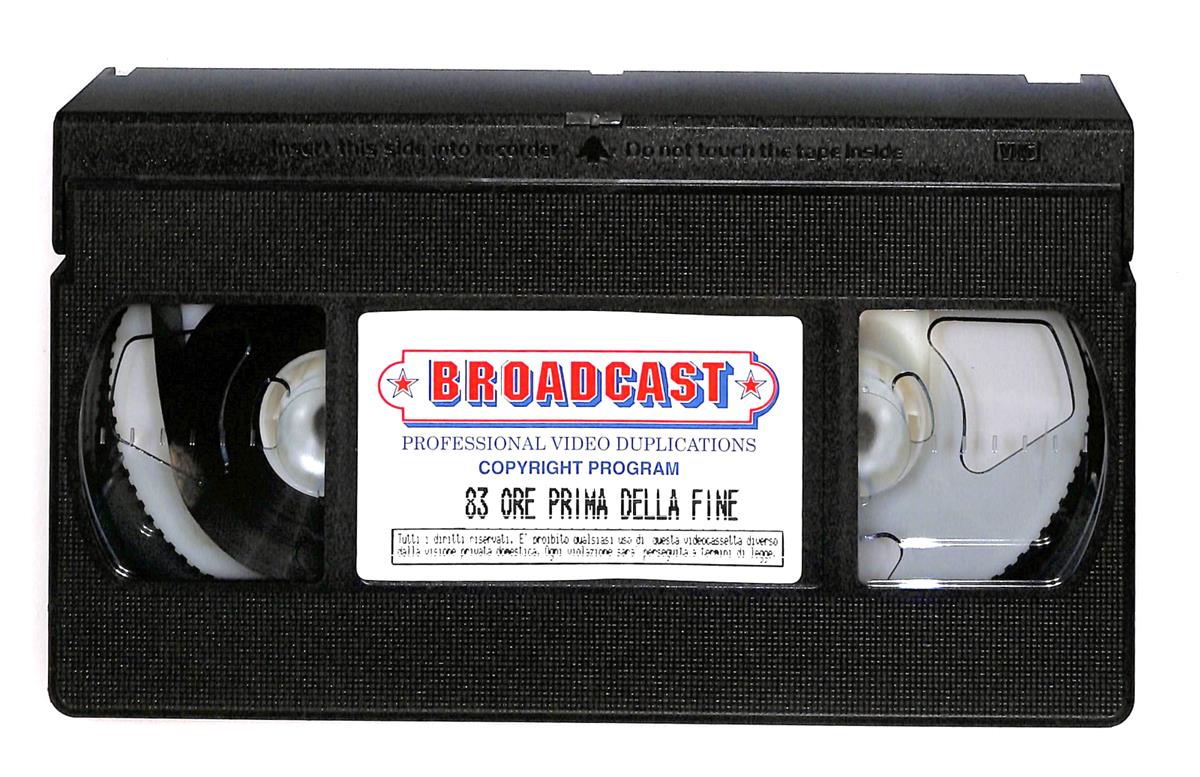 EBOND 83 Ore Prima Della Fine Multivison VHS VH005419