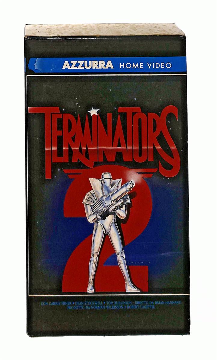 EBOND Terminators Azzurra Home Video VHS VH004136