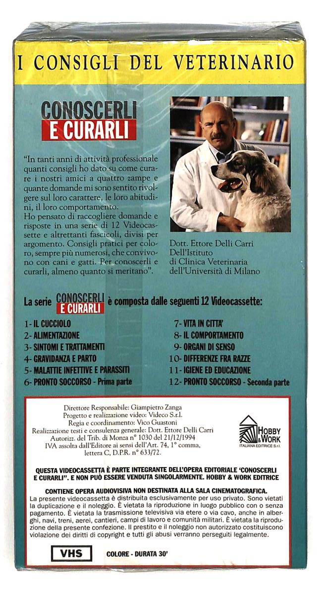 EBOND Conoscerli Curarli Sintomi e Trattamenti Hobby Editoriale VHS VH005432